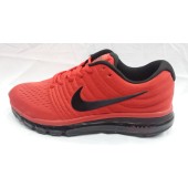 RED NIKE AIR MAX SPORT SHOE